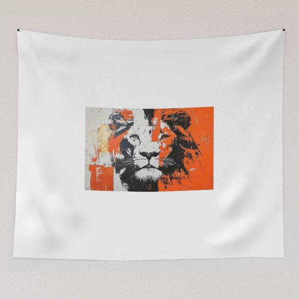 Item preview, Fierce Lion Contrast designed and sold by Aliometrydec.