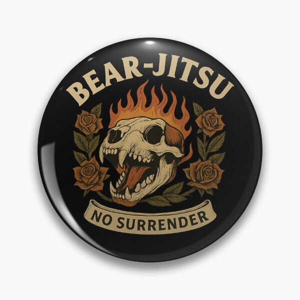 Item preview, Bear Jitsu No Looking Back designed and sold by Bear-Jitsu.