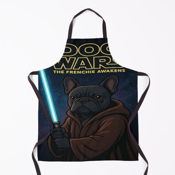 Item preview, Dog Wars: The Frenchie Awakens – Jedi French Bulldog designed and sold by Herundros.