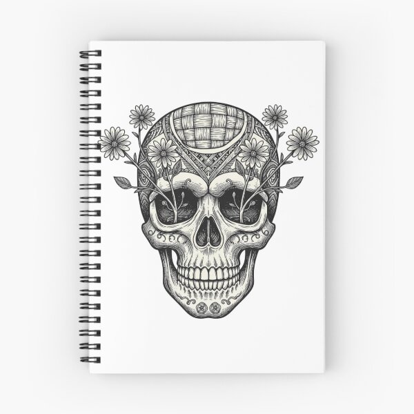 Item preview, Ancestral Skull "To Knit is to Conquer Death" - Philosophical Art designed and sold by elglotonmusical.