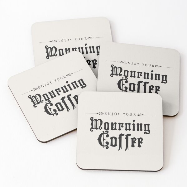 Item preview, Enjoy Your Mourning Coffee designed and sold by OhFineArt.