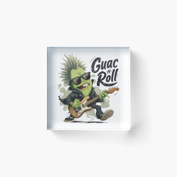 Item preview, Rock N Roll Guacamoly Funny designed and sold by Valor Vibes Clothing Co..
