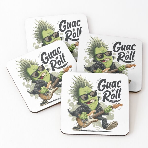 Item preview, Rock N Roll Guacamoly Funny designed and sold by Valor Vibes Clothing Co..