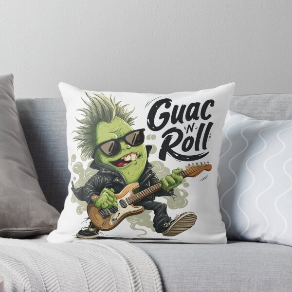 Item preview, Rock N Roll Guacamoly Funny designed and sold by Valor Vibes Clothing Co..
