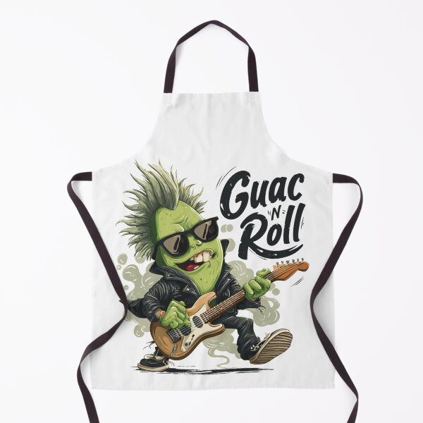 Item preview, Rock N Roll Guacamoly Funny designed and sold by Valor Vibes Clothing Co..
