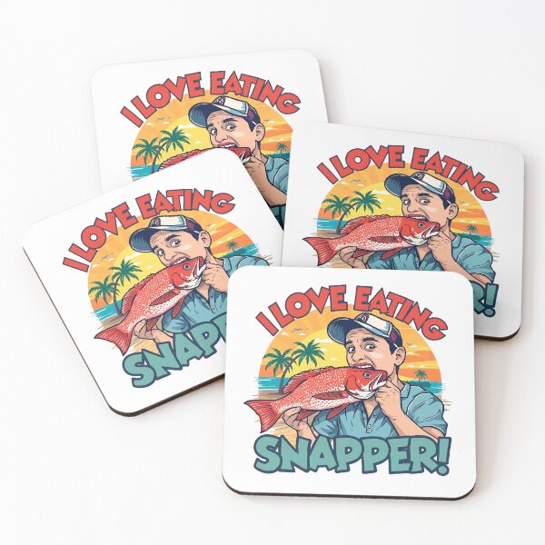 Item preview, I love eating Snapper! designed and sold by NicMacTees.