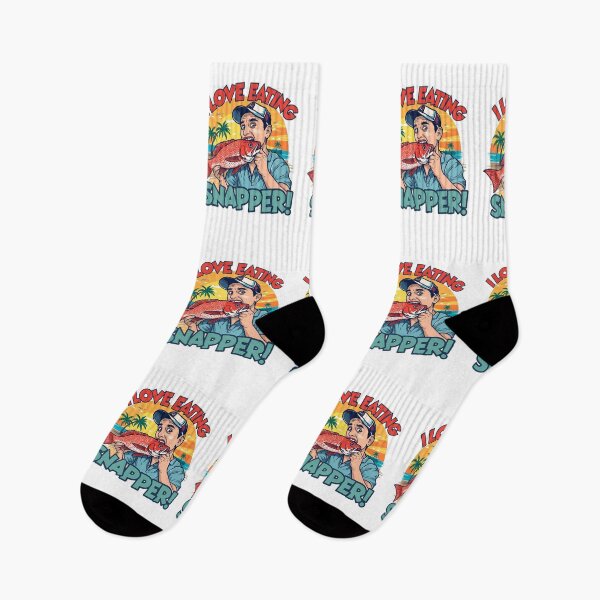 Item preview, I love eating Snapper! designed and sold by NicMacTees.