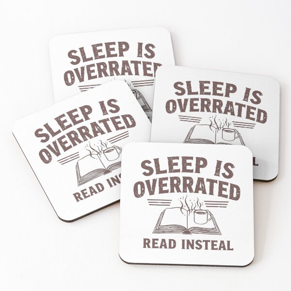 Item preview, Sleep Is Overrated Read Instead designed and sold by Coffread.