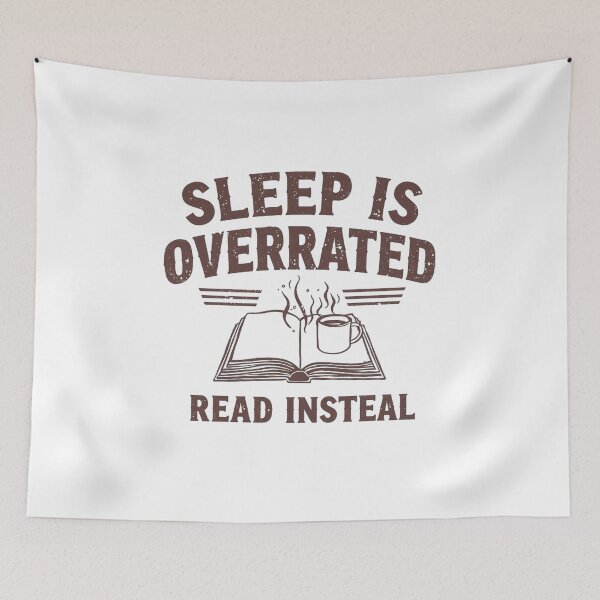 Item preview, Sleep Is Overrated Read Instead designed and sold by Coffread.
