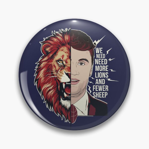 Item preview, Charlie Kirk T-shirt We Need More Lions and Fewer Sheep, Facts Don't Care About Your Feelings designed and sold by iuliast1.