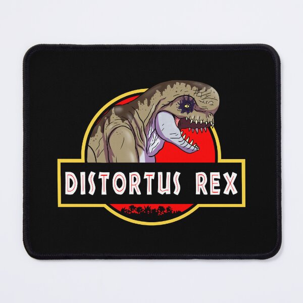 Item preview, distortus rex red dinosaur logo  designed and sold by Blck-Acid-Devil.