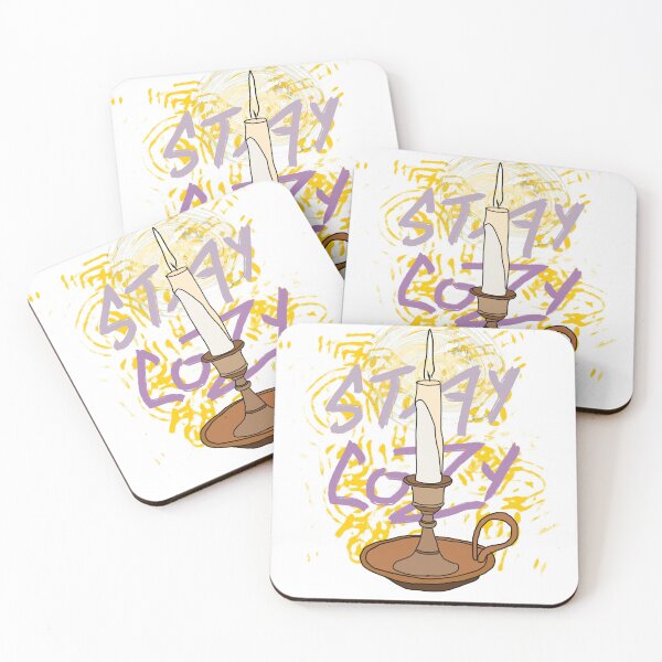 Item preview, Stay Cozy – Autumn Sticker designed and sold by creativesurface.