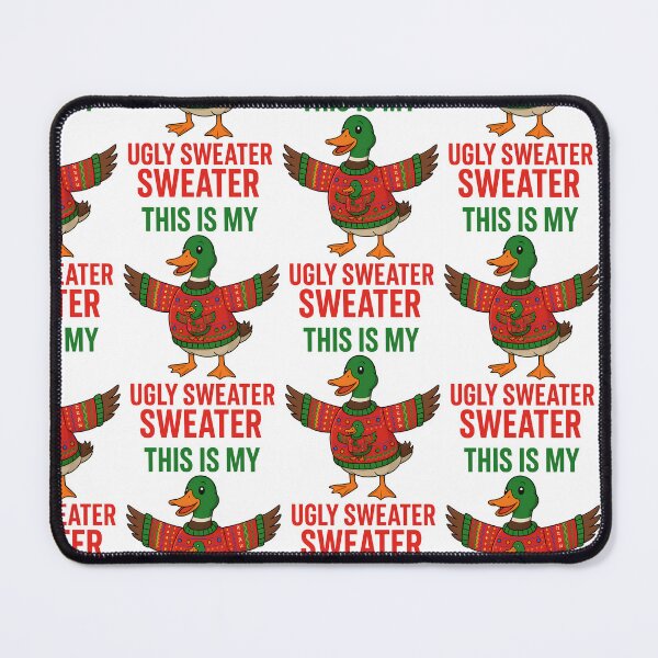 Item preview, This Is My Ugly Sweater Sweater Funny Duck designed and sold by TeeTimeTreasure.