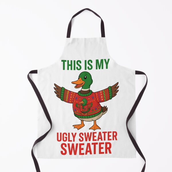 Item preview, This Is My Ugly Sweater Sweater Funny Duck designed and sold by TeeTimeTreasure.
