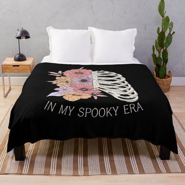 Item preview, In My Spooky Era Funny Skeleton Ribs Halloween Costume T-Shirt designed and sold by OldSkullDesigns.