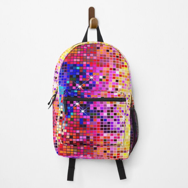 Item preview, Vibrant Retro Mosaic Pattern with Faux Glitter Effect designed and sold by GoDesign1.