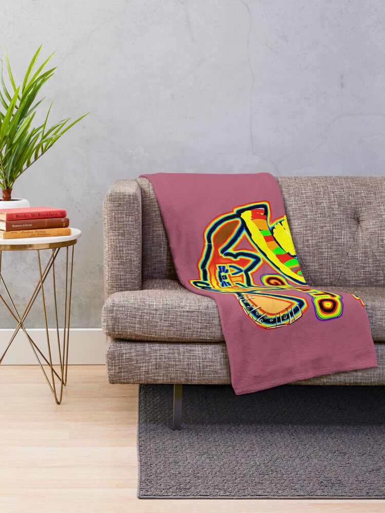 Thumbnail 2 of 6, Throw Blanket, Ari Gatito designed and sold by Resdoploder.