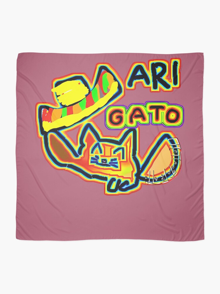 Thumbnail 2 of 3, Scarf, Ari Gatito designed and sold by Resdoploder.