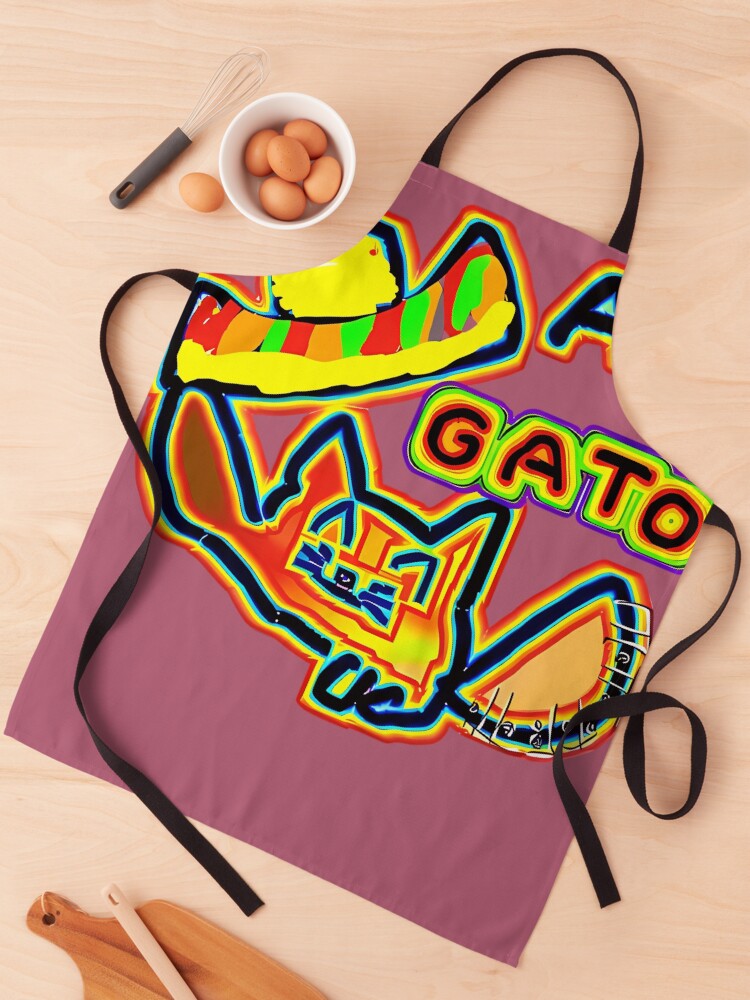 Thumbnail 1 of 6, Apron, Ari Gatito designed and sold by Resdoploder.