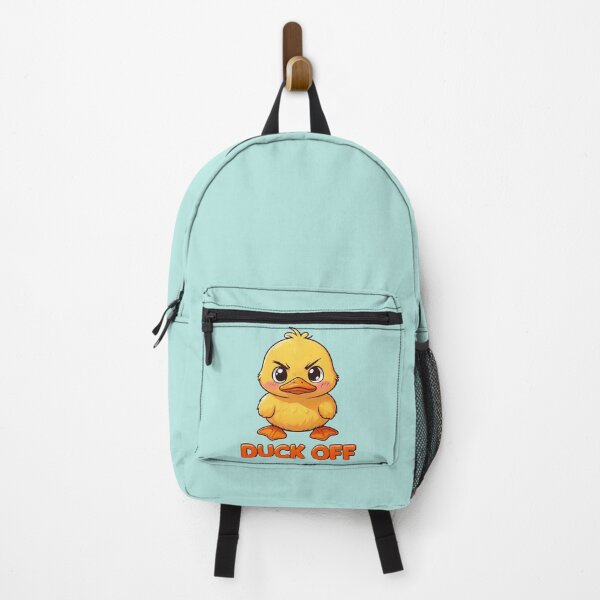 Item preview, Funny Angry Duck Pun – “Duck Off” Cute Cartoon Design designed and sold by SidTastic .