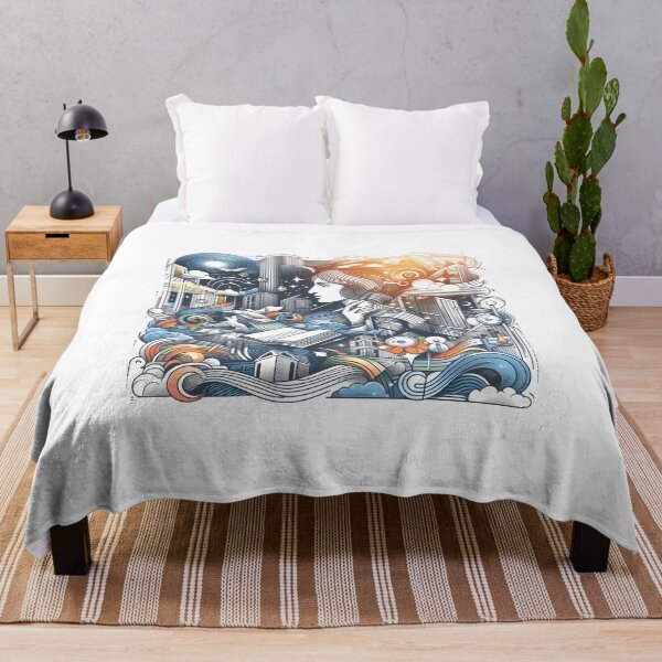 Item preview, The Writer's Urban Dreamscape Art designed and sold by Apex Designs.