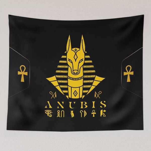 Item preview, Golden Anubis: Ancient Egyptian Mystique and Majesty designed and sold by DaVinciFeather.