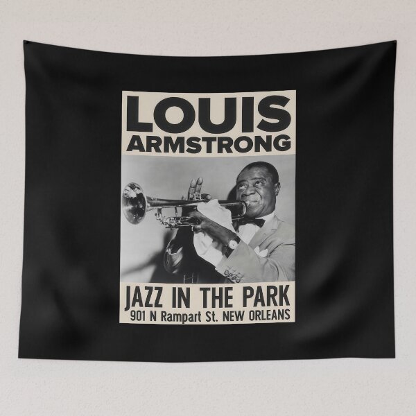 Item preview, Louis Armstrong Poster designed and sold by GorArt1.