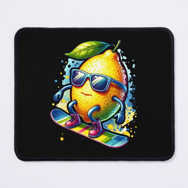 Item preview, Lemon rides on a snowboard designed and sold by ReneMM.