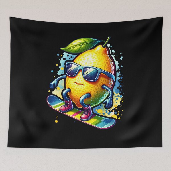 Item preview, Lemon rides on a snowboard designed and sold by ReneMM.