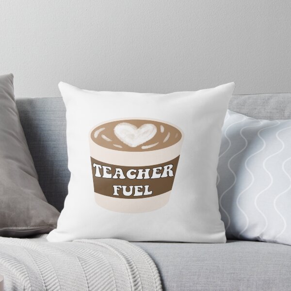 Item preview, Teacher Fuel – Coffee Cup Sticker designed and sold by mjowett.