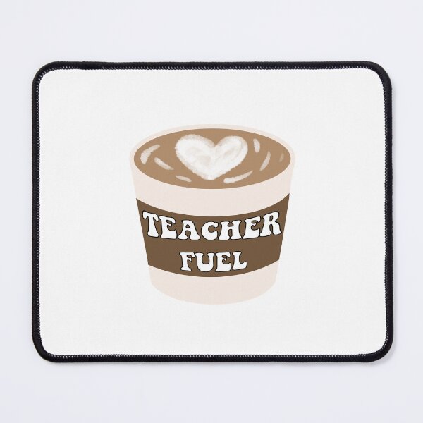 Item preview, Teacher Fuel – Coffee Cup Sticker designed and sold by mjowett.