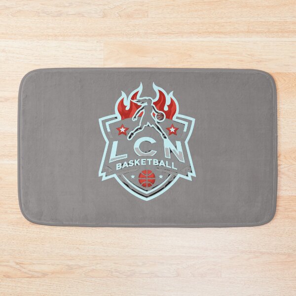 Item preview, FIERY-FEMALE-BASKETBALL-SHIELD-LOGO designed and sold by whartonsusa.