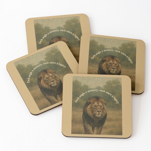 Item preview, “Geometric Majesty – The Legacy of the Lion” designed and sold by GeoWild Designs.