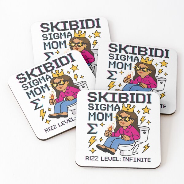 Item preview, Skibidi Sigma Mom Rizz Level Infinite Meme Art | Power Crown Viral Digital Download designed and sold by AnnDesignStudio.