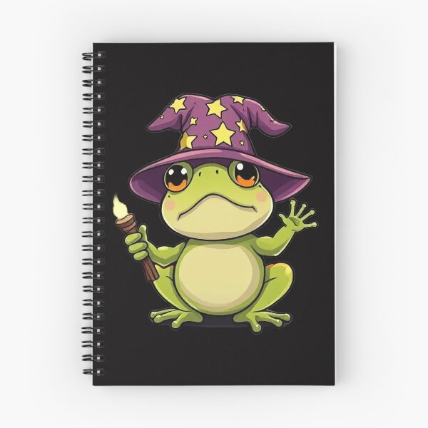 Item preview, Starborn Frog Evenfall Enchantment Bouncy Baby Wizard Chibi designed and sold by SandraMcLendone.
