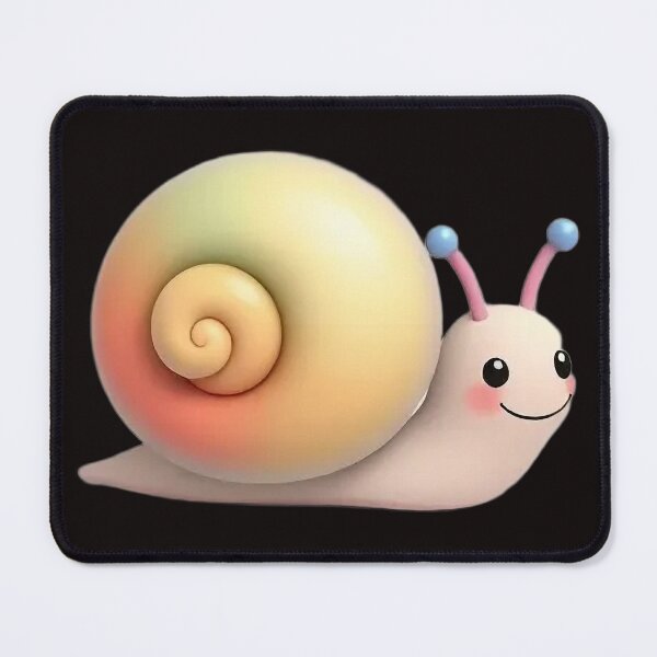 Item preview, Glisten Snail Chancel Chubby Baby Rainbow Spiral Shell designed and sold by WhitneyAcostah.
