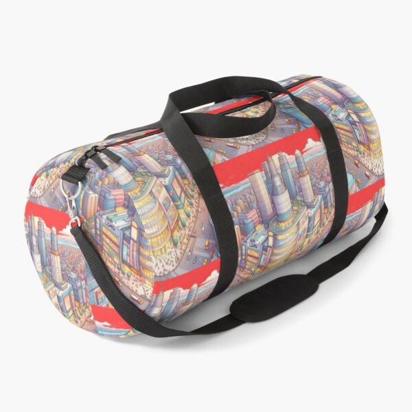 Item preview,  Lotte Shopping Mall Panorama – 3D Cute Sketch from All Directions , designed and sold by PaintMeWorld.