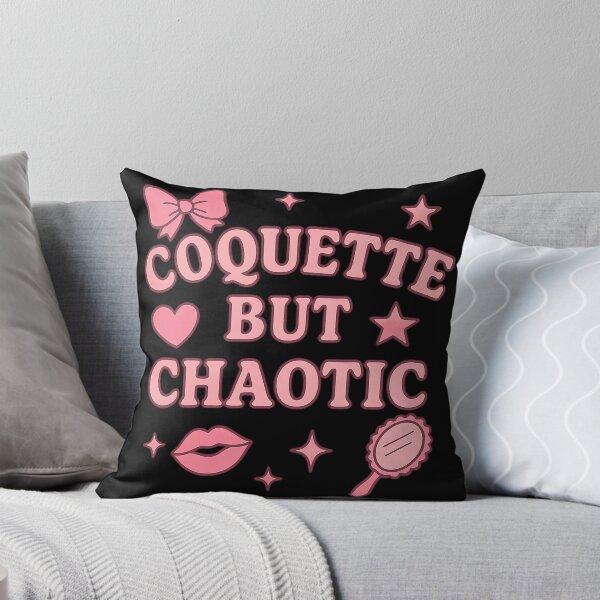 Item preview, Coquette Aesthetic Funny Quote — Coquette but Chaotic designed and sold by Dragonfly-10.
