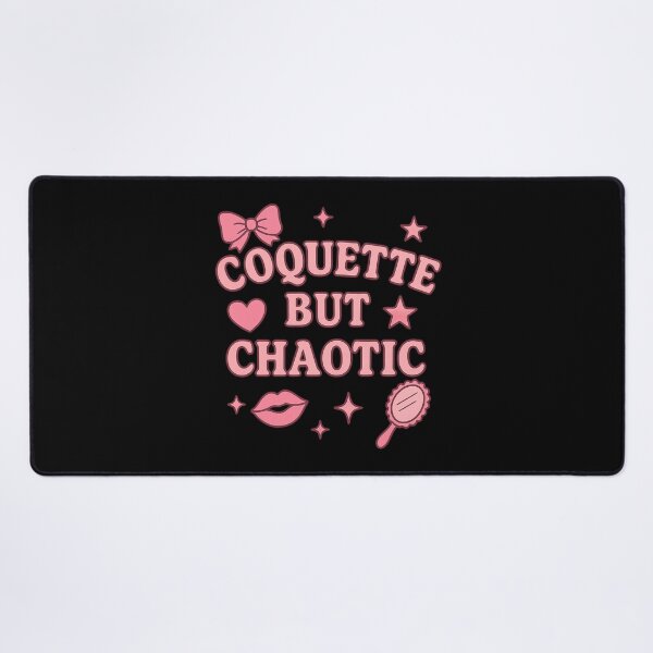 Item preview, Coquette Aesthetic Funny Quote — Coquette but Chaotic designed and sold by Dragonfly-10.