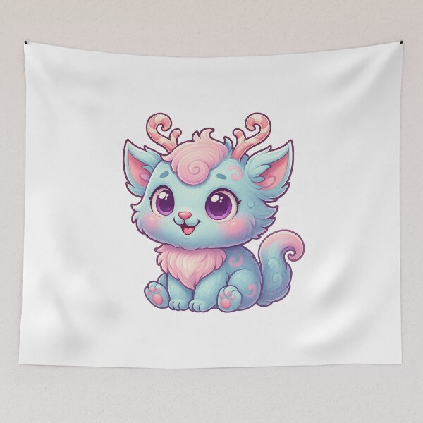 Item preview, Magical Kitty designed and sold by turtlemaid.