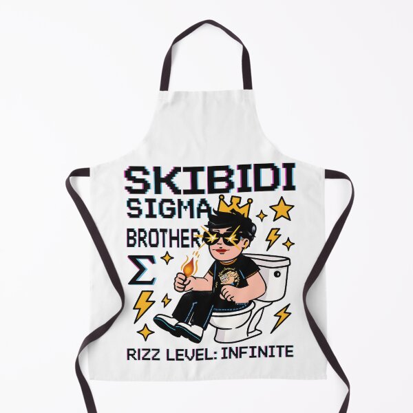 Item preview, Skibidi Sigma Brother Infinite Rizz Meme Art | King Energy Viral Digital Download designed and sold by AnnDesignStudio.