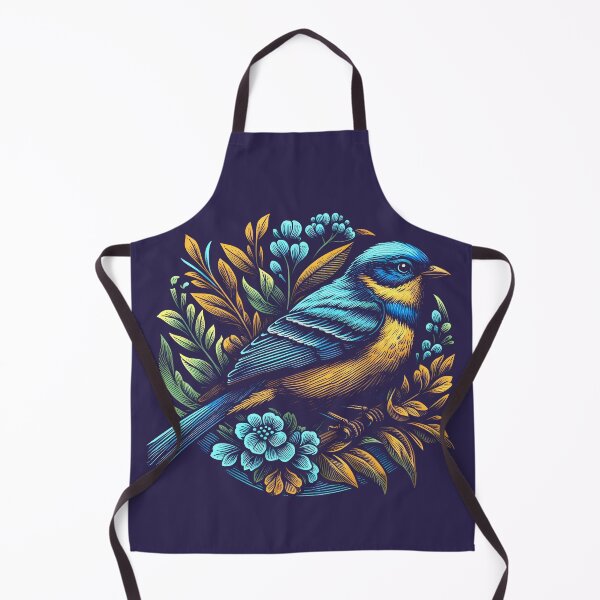 Item preview, Lazuli Bunting 10 designed and sold by theAVIARY7.