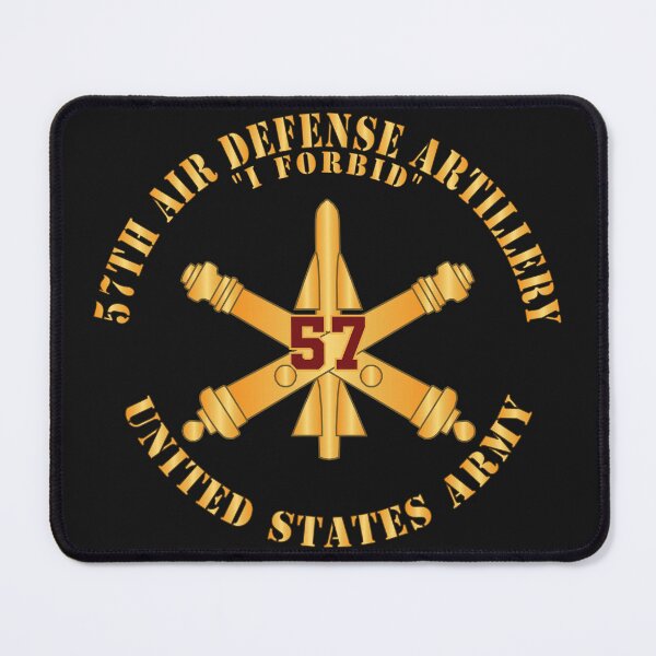 Item preview, Army - 57th Air Defense Artillery - Night Hides Not - Number Branch - US Army X 300 designed and sold by Military Insignia Products.
