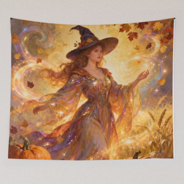 Item preview, Halloween Samhain Witch Autumn designed and sold by SoniaSarkali.