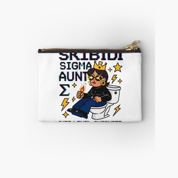 Item preview, Skibidi Sigma Aunt Infinite Rizz Meme Art | Queen Energy Viral Digital Download designed and sold by AnnDesignStudio.
