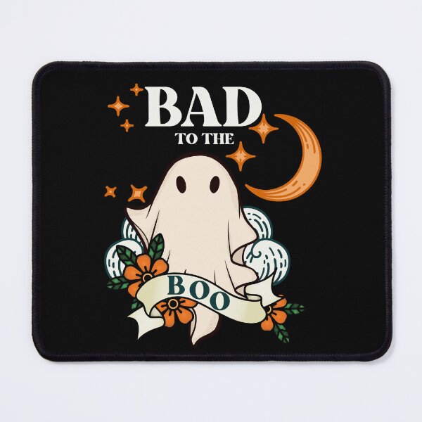 Item preview, Bad to the Boo - Retro Tattoo Inspired Cool Ghost Halloween Vibes designed and sold by SunandShade.
