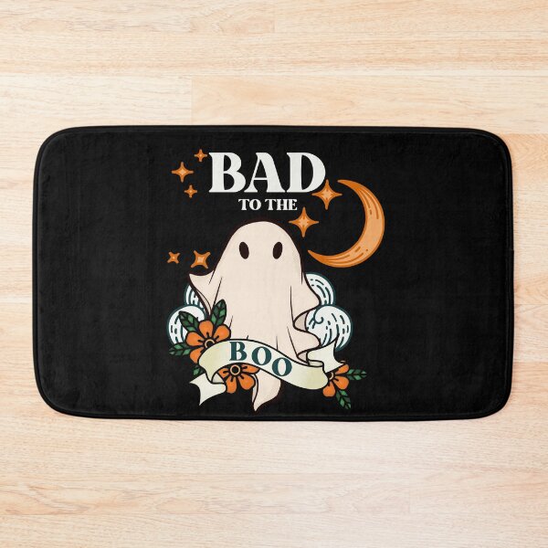 Item preview, Bad to the Boo - Retro Tattoo Inspired Cool Ghost Halloween Vibes designed and sold by SunandShade.