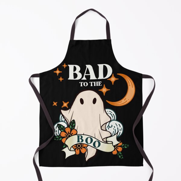 Item preview, Bad to the Boo - Retro Tattoo Inspired Cool Ghost Halloween Vibes designed and sold by SunandShade.