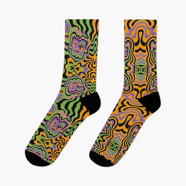 Item preview, Psychedelic Horror Faces designed and sold by SamartkitDesign.