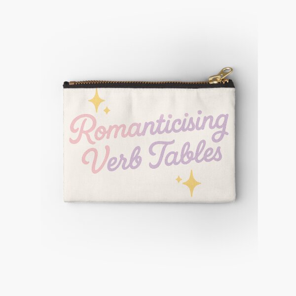 Item preview, Romanticising Verb Tables – Dreamy Pastel Language Learning Design designed and sold by wwshd.